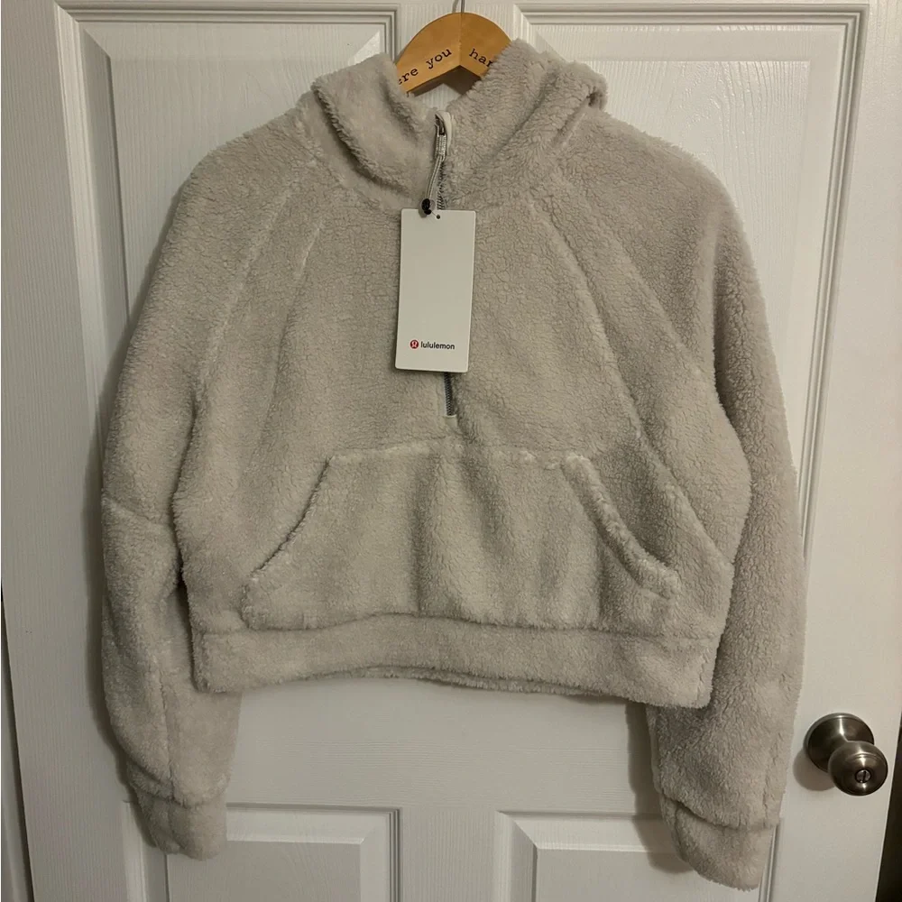 NWT Lululemon Scuba Oversized Half-Zip Fleece Hoodie - Picture 5 of 8